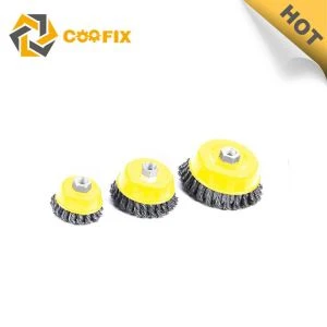 Kobberstål Industriel Polsk Kop Twisted Knot Wire Brushes Producent